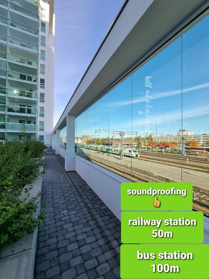 City Center 1R Studio With Perfect View, Parking Uleåborg  Eksteriør bilde